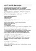 ASNT BASIC - Cert snt cp &lpar; 2024&sol; 2025&rpar; Questions and Answers &vert;100&percnt; Verified Correct Answers &vert; complete solution &vert; Grade A&plus; &vert; Latest update