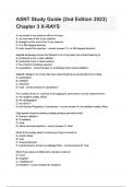 ASNT Study Guide &lpar;2nd Edition 2023&rpar; Chapter 3 X-RAYS &lpar; 2024&sol; 2025&rpar; Questions and Answers &vert;100&percnt; Verified Correct Answers &vert; complete solution &vert; Grade A&plus; &vert; Latest update