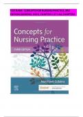 Test Bank Concepts for Nursing Practice &lpar;4TH Ed&rpar; by Jean Giddens 2024  ISBN&colon; 9780323809825  STUVIA