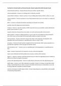 Test Bank for Mental Health and Mental Disorders &lpar;Latest Update 2024-2025&rpar; Already Passed 