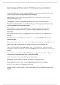 Digital radiography and PACS Exam Questions with Verified Answers Already Passed &lpar;Rated A&plus;&rpar;
