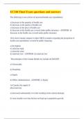EC248 Final Exam questions and answers