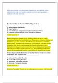 EPPP DIAGNOSIS AND PSYCHOPATHOLOGY NEW EXAM WITH  QUESTIONS AND ANSWERS &lpar;VERIFIED ANSWERS GRADED A&plus;&rpar;  LATEST UPDATE 2024&sol;2025