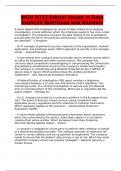 WGU D333 Ethical Issues in Data Exam&vert;35 Questions and Answers