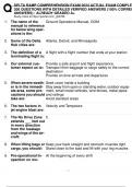 DELTA RAMP COMPREHENSION EXAM 2024 ACTUAL EXAM COMPLETE  300 QUESTIONS WITH DETAILED VERIFIED ANSWERS &lpar;100&percnt; CORRECT  ANSWERS&rpar; &sol; ALREADY GRADED A&plus;