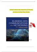 Test Bank For Business Data Communications and Networking&comma; 14th Edition by FitzGerald&comma; Dennis&comma; Durcikova&comma; Complete Chapters 1 - 12 &lpar;100&percnt; Verified by Experts&rpar;