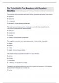 Pax Verbal Ability Test Questions with Complete Answers&period;