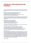 HESI EXIT EXAM 799 QUESTIONS AND ANSWERS