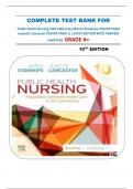 COMPLETE TEST BANK FOR Public Health Nursing 10th Edition by Marcia Stanhope PhD RN FAAN  Jeanette Lancaster PhD RN FAAN &vert;&vert; LATEST EDITION WITH VERIFIED CHAPTERS&period; GRADE A&plus;