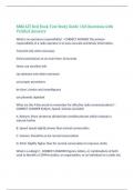 88M AIT Red Book Test Study Guide 160 Questions with Verified Answers&comma;100&percnt; CORRECT
