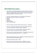 ISYE-6644 Simulation latest questions and answers all are correct 2025 graded A&plus;