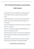 C211 OA Exam Questions and Answers 100&percnt; Solved