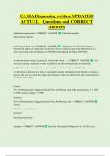 CA HA Dispensing written UPDATED ACTUAL Questions and CORRECT  Answers