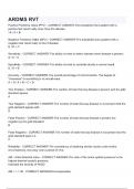 ARDMS RVT questions and answers