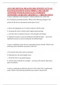 ATI CMS MENTAL HEALTH 2024 NEWEST ACTUAL EXAM QUESTIONS AND CORRECT DETAILED ANSWERS WITH RATIONALES &lpar;VERIFIED ANSWERS&rpar; &vert;ALREADY GRADED A&plus; &sol;&sol; BRAND NEW&excl;&excl;
