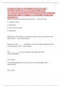 USAHS CLINICAL NEUROSCIENCE EXAM 2 NEWEST 2024 ACTUAL EXAM COMPLETE ACCURATE QUESTIONS WITH DETAILED VERIFIED ANSWERS &lpar;100&percnt; CORRECT ANSWERS&rpar; &sol;ALREADY GRADED A&plus;