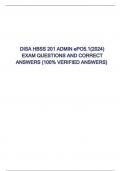 Exam &lpar;elaborations&rpar; DISA HBSS 201 ADMIN ePO5&period;1&lpar;2024&rpar;
