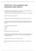 JNCIA Prac&period; Test 2 questions well answered to pass rated A&plus;