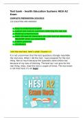 HESI A2 EXAM TEST BANK Nursing Admission Entrance - Chamberlain University - 2024&sol;2025 - 150 questions and answers - EXAM HACK&excl;