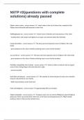 NSTP &num;2&lpar;questions with complete solutions&rpar; already passed