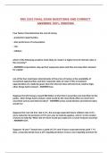 RMI 2302 and RMI 2303 PACKAGED EXAMS&excl;&excl;&excl;