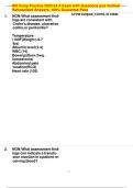 RN Comp Practice 2023-24 A Exam with Questions and Verified Rationalized Answers&comma; 100&percnt; Guarantee Pass
