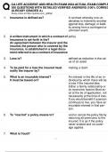 CA LIFE ACCIDENT AND HEALTH EXAM 2024 ACTUAL EXAM COMPLETE  300 QUESTIONS WITH DETAILED VERIFIED ANSWERS &lpar;100&percnt; CORRECT&rpar; &sol;  ALREADY GRADED A&plus;