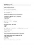 DCASE UNIT 3  questions and answers