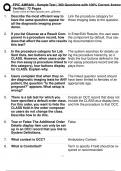 EPIC AMB400 - Sample Test &vert; 360 Questions with 100&percnt; Correct Answers &vert;  Verified  