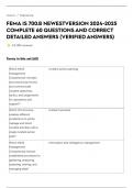 FEMA IS 700&period;B NEWEST VERSION  COMPLETE 60 QUESTIONS  AND CORRECT DETAILED ANSWERS &lpar;VERIFIED ANSWERS&rpar;