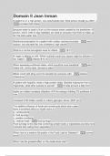 Domain II Jean Inman - Questions with Explanations of Answers