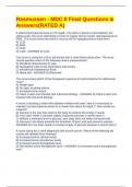 Rasmussen - MDC II Final Questions & Answers&lpar;RATEA clients blood glucose level is 275 mg&sol;dL&period; The client is about to eat breakfast&period; Per sliding scale&comma; the nurse administers 8 units of regular human insulin subcutaneously at 0900&comma;&period; The nurse knows the clien