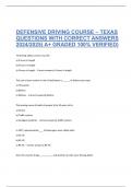 Defensive Driving Course - Texas