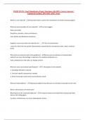 FOOD TECH - Food Manufacture Exam &vert; Questions with 100&percnt; Correct Answers &vert; Updated &Verified &vert; 2024-2025 &vert; 100&percnt; Score