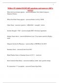 Willow IP Admin RX305&sol;405 questions and answers 100&percnt; correct
