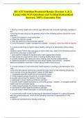RN ATI Nutrition Proctored Retake &lpar;Version 1&comma; & 2&comma;  Exam&rpar; with NGN Questions and Verified Rationalized  Answers&comma; 100&percnt; Guarantee Pass