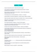 IICRC FSRT EXAM QUESTIONS AND ANSWERS
