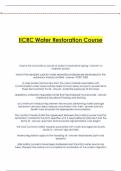 IICRC Water Restoration Course