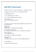 ISyE 2027 review basics Questions &plus; Answers Graded A&plus; 