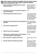 EPPP CLINICAL PSYCHOLOGY NEWEST 2024-2025 ACTUAL EXAM COMPLETE 268 QUESTIONS AND CORRECT DETAILED ANSWERS