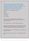 EMT EXAM 4 JB LEARNING EXAM&vert;&vert; LATELY  UPDATED QUESTIONS AND 100&percnt; CORRECT  ANSWERS ALREADY GRADED A&plus;&vert;&vert; LATEST AND  COMPLETE UPDATE 2025 WITH EXPERT  VERIFIED SOLUTIONS&vert;&vert; ASSURED PASS&excl;&excl;&excl;