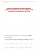 ALBERTA NOVICE DRIVERS EXAM 2024 ACTUAL EXAM COMPLETE 250 QUESTIONS WITH DETAILED VERIFIED ANSWERS &lpar;100&percnt; CORRECT ANSWERS&rpar; &sol; ALREADY GRADED A&plus;