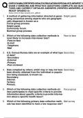 CHES EXAM &lpar;CERTIFIED HEALTH EDUCATION SPECIALIST&rpar; NEWEST 2024  EXAM 2 VERSIONS AND PRACTICE QUESTIONS COMPLETE 500 QUESTIONS AND CORRECT DETAILED ANSWERS &lpar;VERIFIED ANSWERS&rpar; &vert;ALREADY GRADED A&plus;