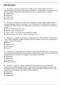 NP1 EXAM 4 2024&sol;2025 &vert; QUESTIONS WITH 100&percnt; VERIFIED ANSWERS AND COMPREHENSIVE RATIONALES &vert; GRADED A&plus;