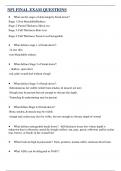 NP1 FINAL EXAM QUESTIONS 2024&sol;2025 &vert; QUESTIONS WITH 100&percnt; VERIFIED ANSWERS AND COMPREHENSIVE RATIONALES &vert; GRADED A&plus;