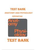 Anatomy and Physiology OpenStax &ndash; Test Bank by J&period; Gordon Betts et al&period; Complete Practice Questions and Answers