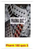 Pharm 180 quiz 5 &lpar;graded a&plus;&rpar; 2024&period;
