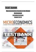 TEST BANK for Microeconomics&colon; Canada in the Global Environment 11th Edition by Michael Parkin & Robin Bade&period; All Chapters 1-18&period; 803 pages&period; ISBN&colon;9780321808387