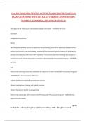 CLC 046 EXAM 2024 NEWEST ACTUAL EXAM COMPLETE ACTUAL EXAM QUESTIONS WITH DETAILED VERIFIED ANSWERS &lpar;100&percnt; CORRECT ANSWERS&rpar; &sol; AREADY GRADED A&plus;
