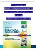 Solution manual for medical assisting administrative clinical competencies mindtap course list 9th edition by michelle bl&period;&period;&period;